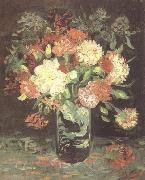 Vincent Van Gogh Vase wtih Carnations (nn04) USA oil painting reproduction
